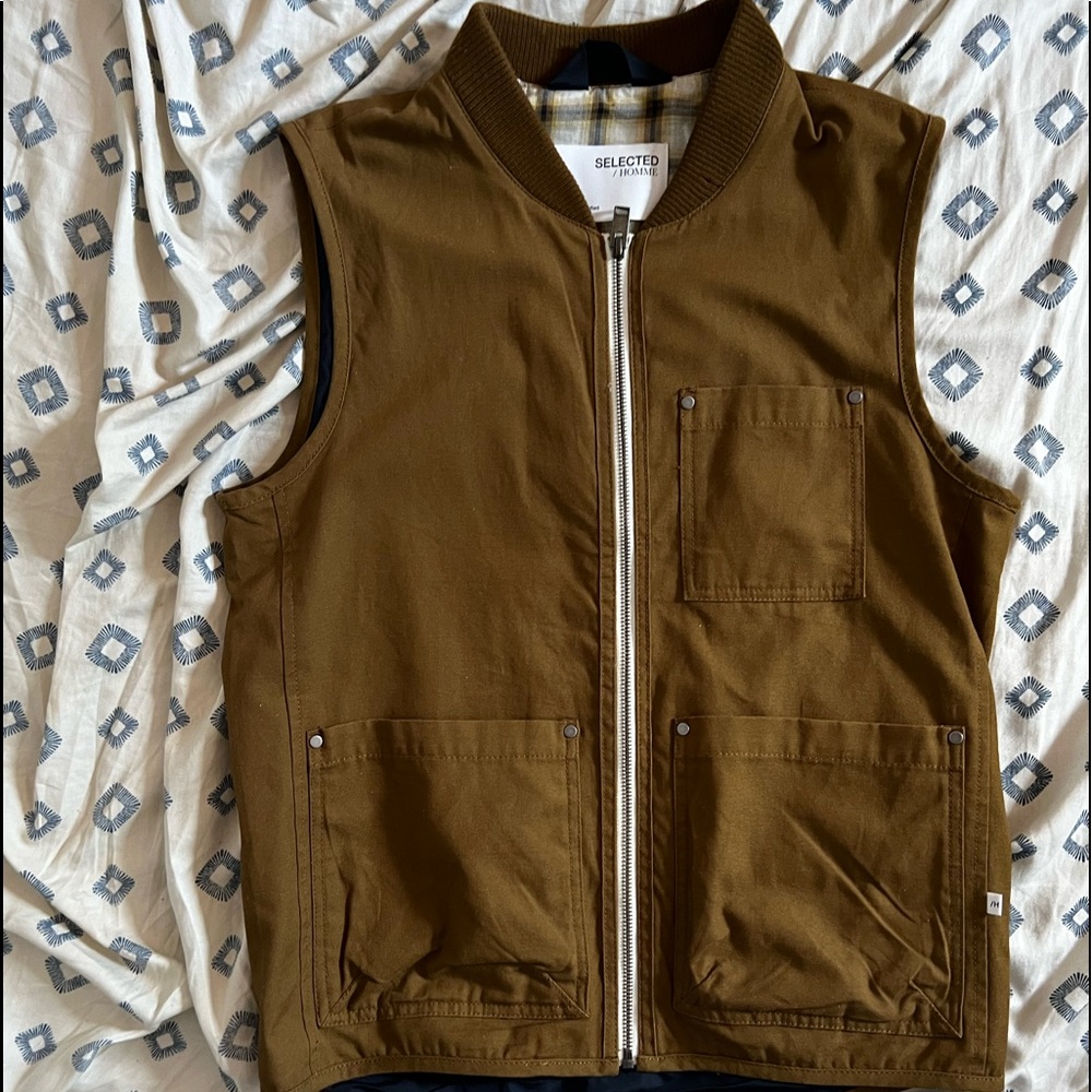 selected homme vest